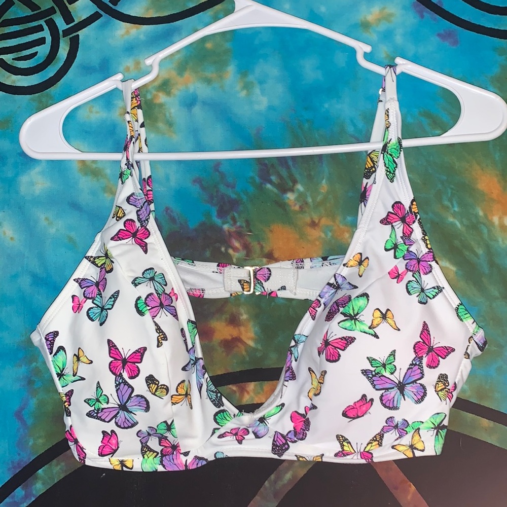 Butterfly swim top